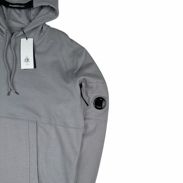 CP Company Stone Grey Lens Viewer Hoodie - XXL
