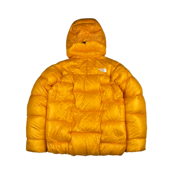 North Face Yellow Summit Series 800 Pro Cloud Down Puffer Jacket - Medium