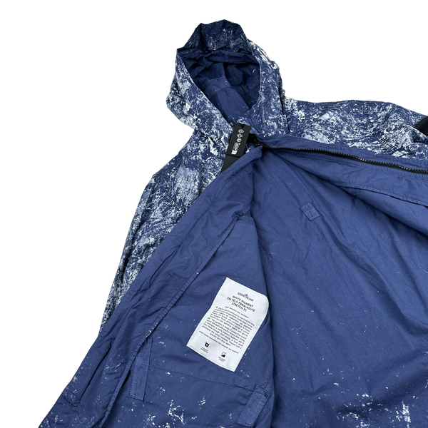 Stone Island 2025 White Pigment On Tela Paracadute Strech TC