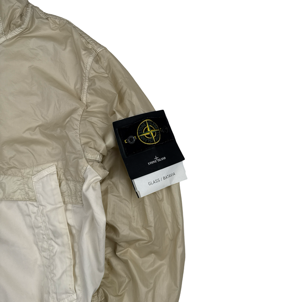Stone Island Beige Glass Bativia Jacket - Medium