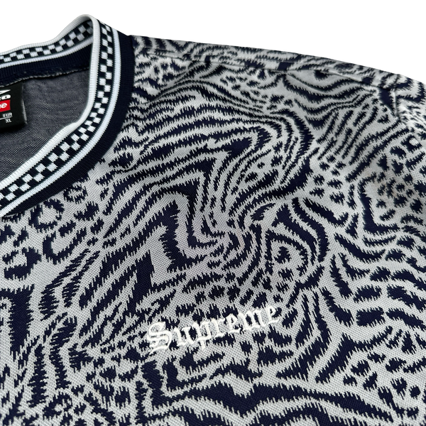 Supreme X Umbro Lilac Leopard Swirl Football Shirt - XL – Mat's Island