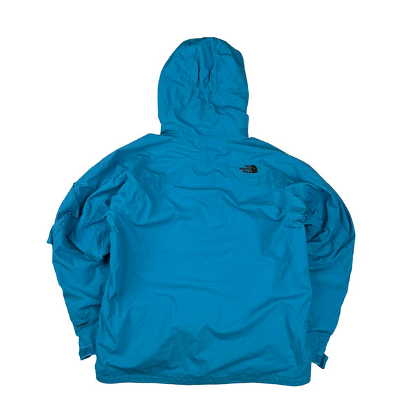 North Face Blue HyVent Rain Jacket - Medium