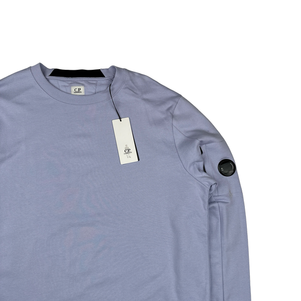 CP Company Lilac Cotton Lens Viewer Crewneck - 3XL