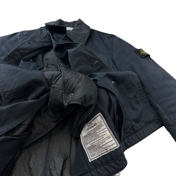 Stone Island 2010 Raso Gommato Down Lined Jacket - Small