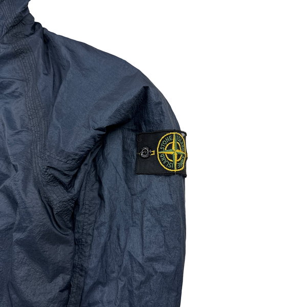 Stone Island 2009 Archive Mesh Badge Hyperlight Hooded Jacket - Large