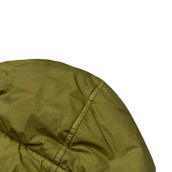 Stone Island 2021 Green Crinkle NY Down Puffer Jacket - XL