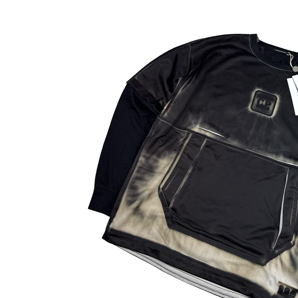 CP Company Spellout Tracery Longsleeve Crewneck Jumper - XL
