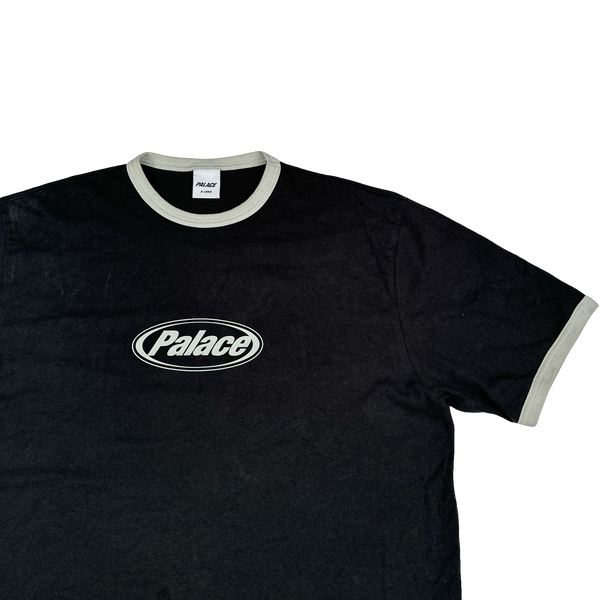 Palace Black Spellout T-Shirt - XL