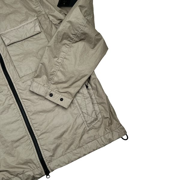 Stone Island 2023 Beige Membrana 3L TC Jacket - Large