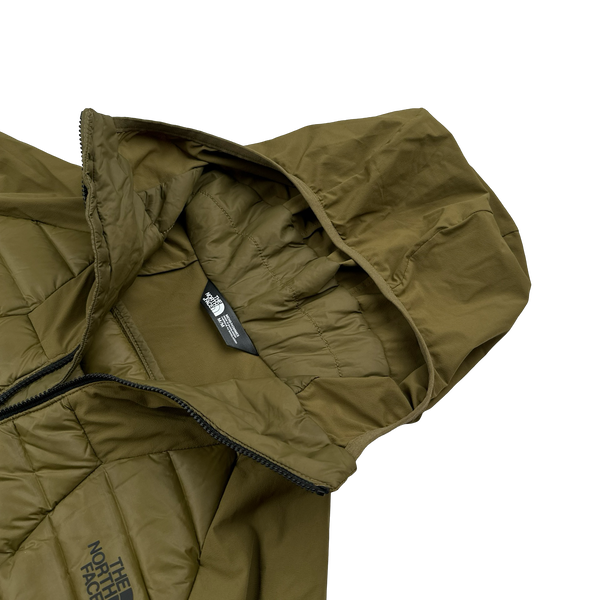 North Face Khaki Steep Series Down Filled Lightweight Jacket - Medium