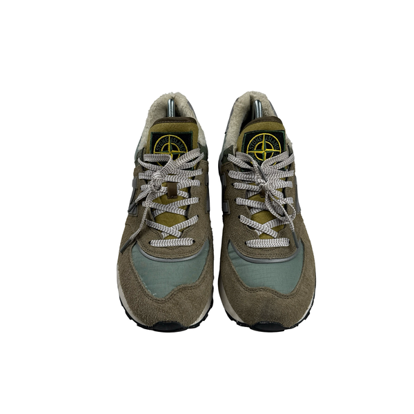 Stone Island x New Balance 574 Legacy Trainers - UK 10