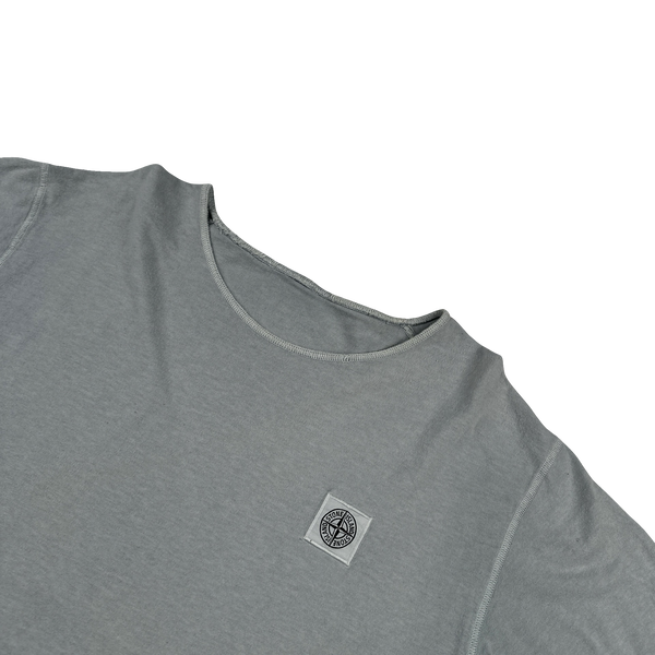 Stone Island Grey Patch T Shirt - XL