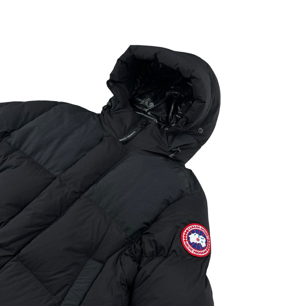 Canada Goose Black Premium Down Armstrong Long Puffer Jacket - Medium
