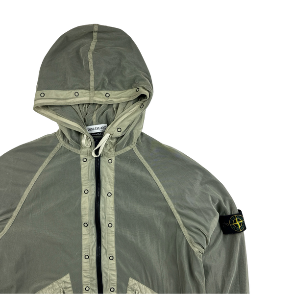 Stone Island 2003 Interliner 3 in 1 Mesh Hooded Jacket - Medium