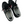 Load image into Gallery viewer, Moncler Striped Leather Low top Sneaker Trainers - UK 9
