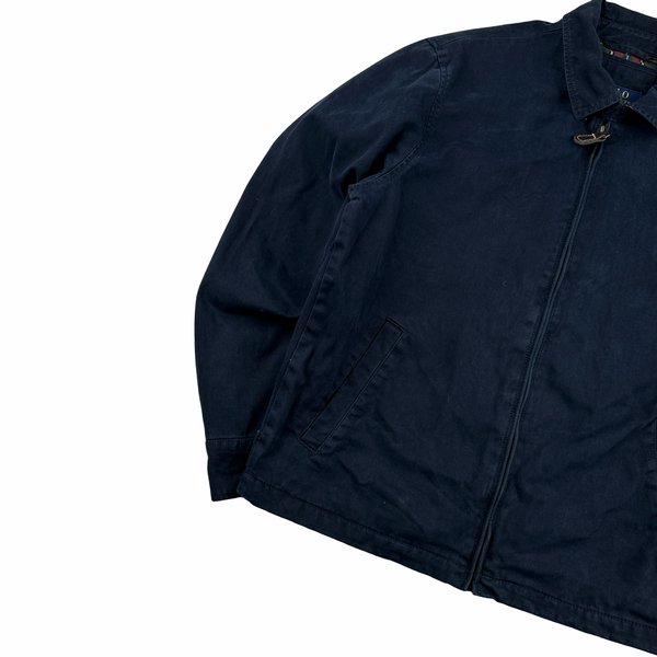 Ralph Lauren Navy Bomber Jacket - Medium