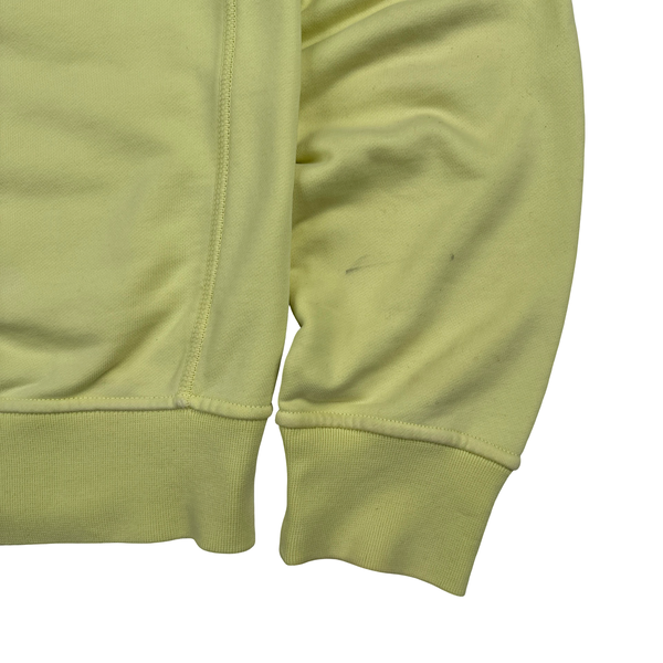 Stone Island 2019 Yellow Pullover Hoodie - Medium