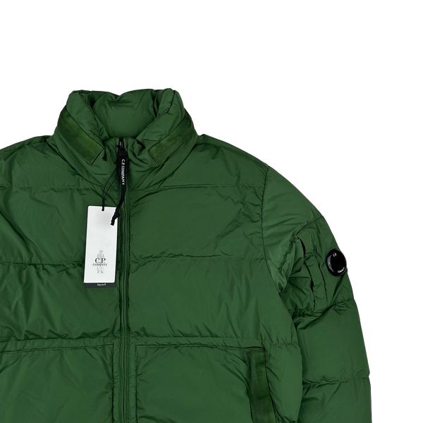 CP Company Green Down Filled Nycra R Puffer Jacket - Small, Medium, Large, XL
