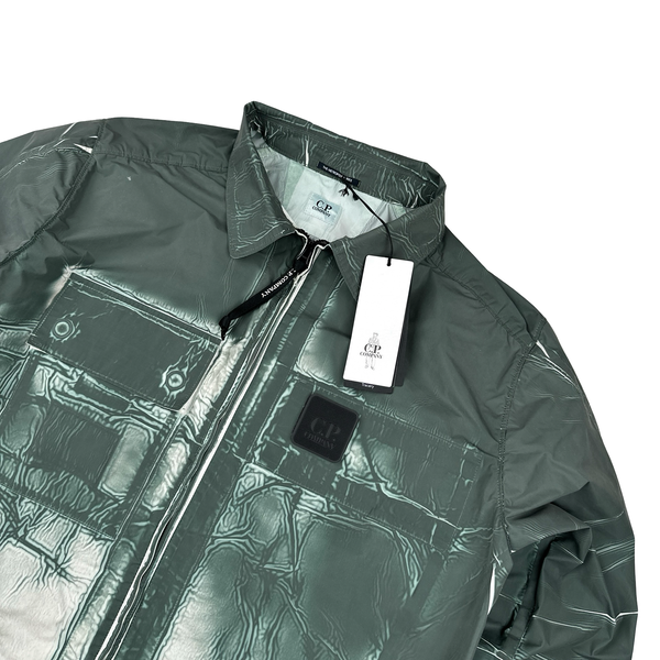CP Company Green Tracery Lens Viewer Jacket - Large