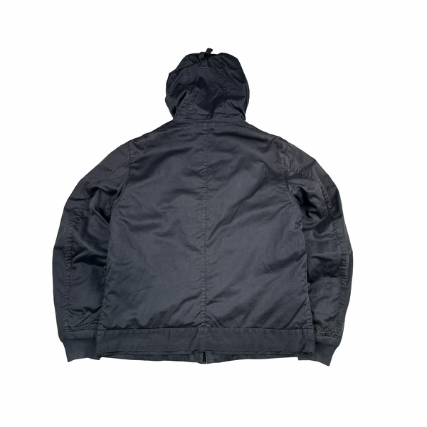 Stone Island 2007 Navy Dutch Rope Double Lined Hooded Jacket - XXL