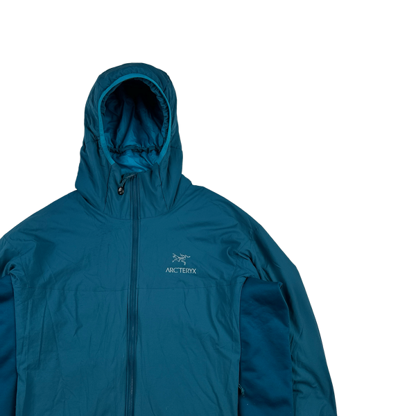 Arcteryx Blue Atom LT Hoodie Jacket - XL