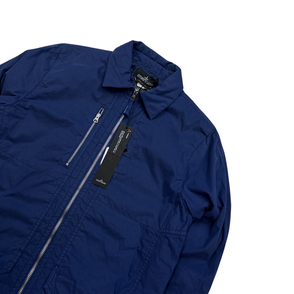 Stone Island Blue Shadow Project Overshirt - Small