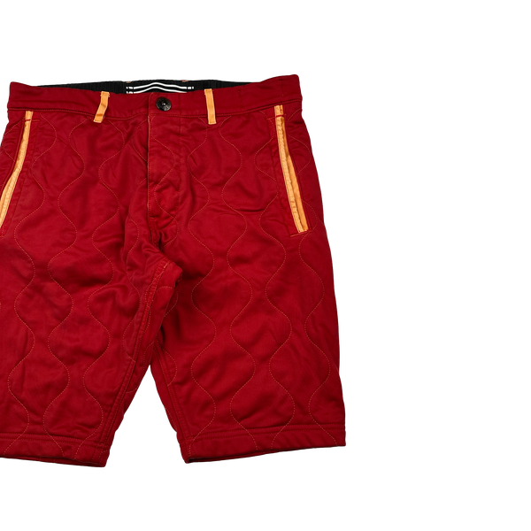 Stone Island 2013 Red Quilted RE-T Shorts - 30"