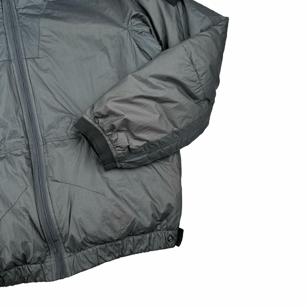 Stone Island 2010 Grey Down Filled Hyper Light Puffer Jacket - XL