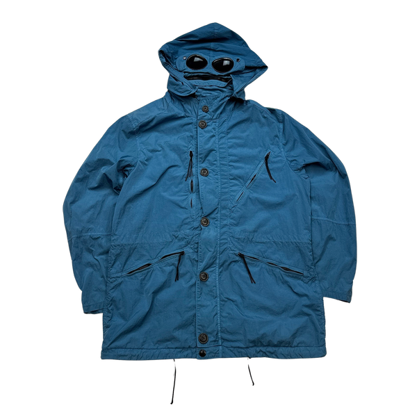 CP Company Blue Chrome Goggle Jacket - XXL