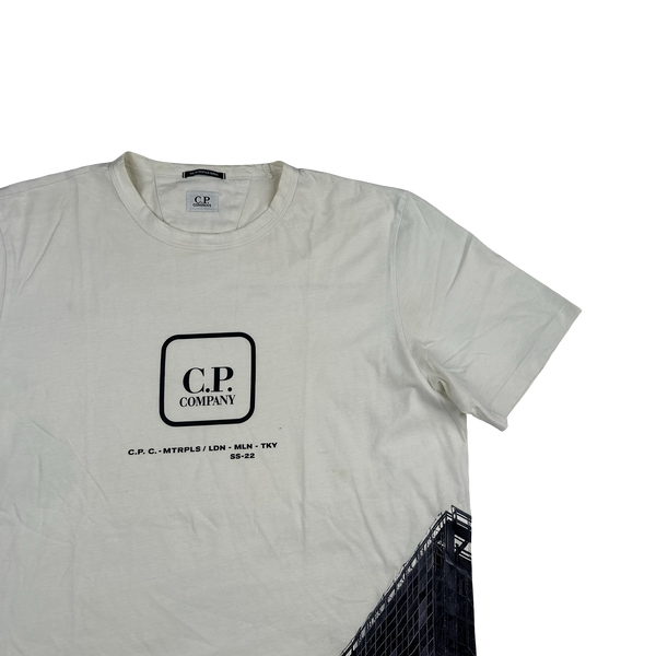 CP Company Metropolis Printed T Shirt - XL