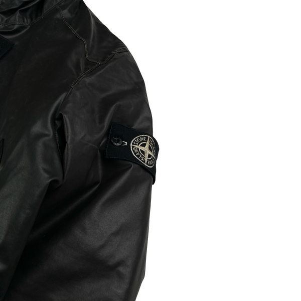 Stone Island 2011 Khaki Waxed Ice 2 Jacket - Medium