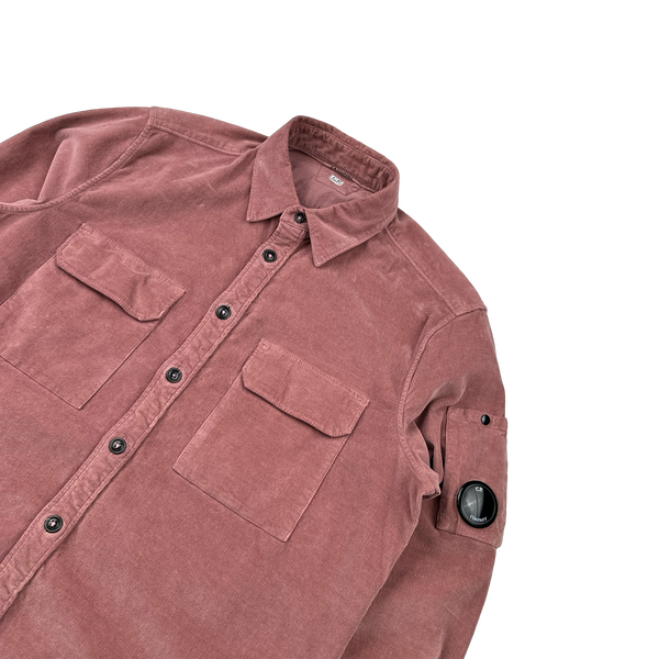 CP Company Pink Corduroy Shirt - Large
