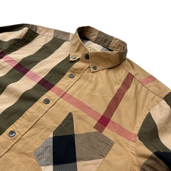 Burberry Nova Check Button Up Shirt - Medium