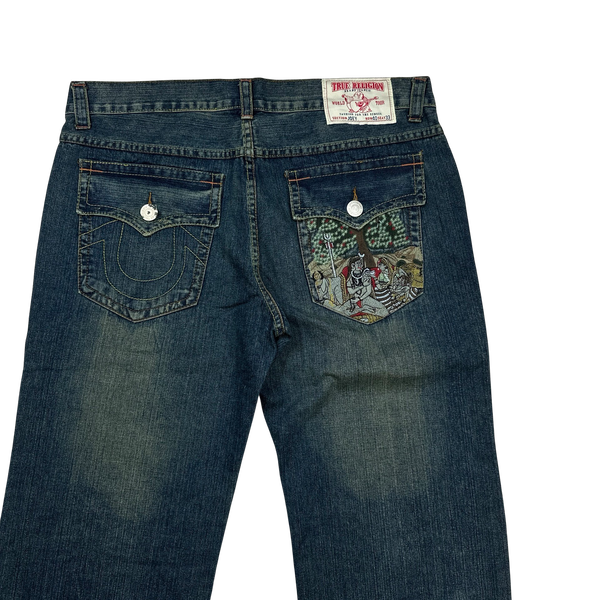 True Religion Rare Deadstock Joey Baggy Fit Jeans - 40"