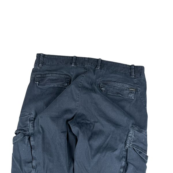 Stone Island 2016 Navy Sk Cargo Trousers - 36"