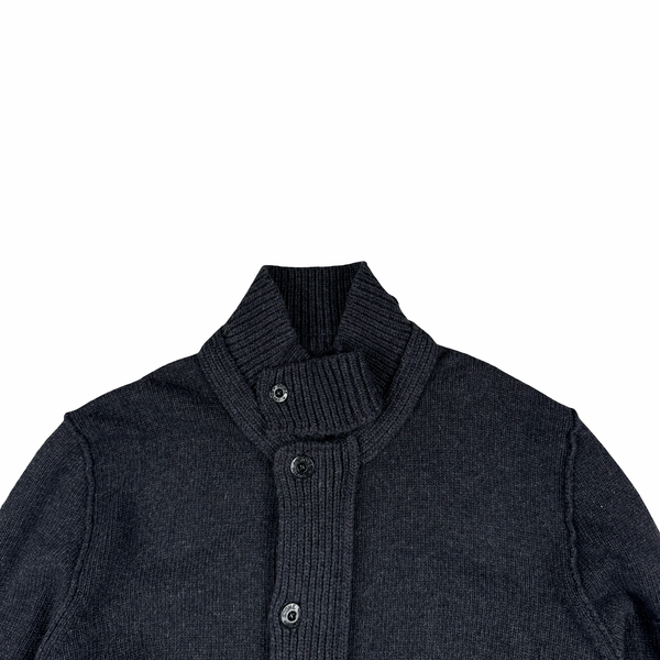 Stone Island 2016 Navy Wool Knit Jumper - XL