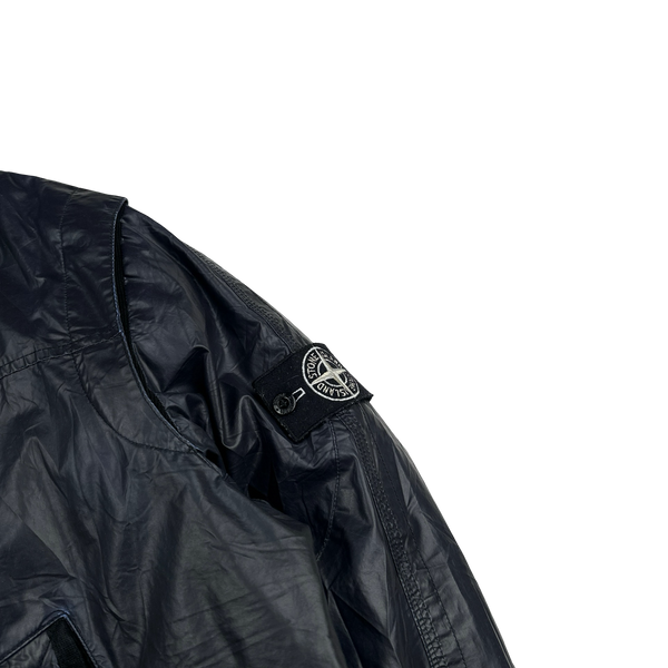 Stone Island 2011 Dark Blue Colour Change Ice Down Jacket - XL