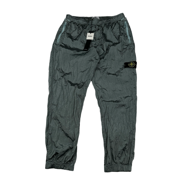 Stone Island 2023 Grey Nylon Metal Econyl Trousers - XL