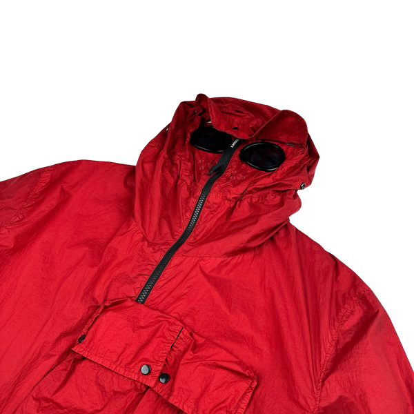 CP Company x Adidas Red Explorer Chrome Goggle Jacket - Large