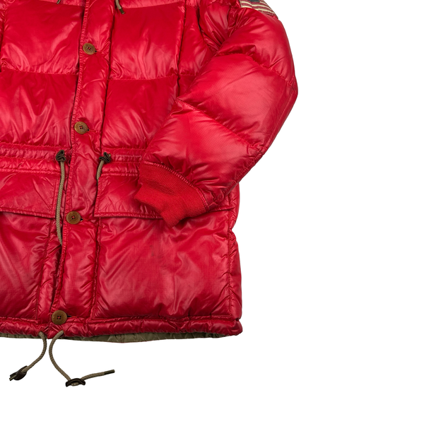 Ralph Lauren Red Down Filled Arctic Jacket - Small
