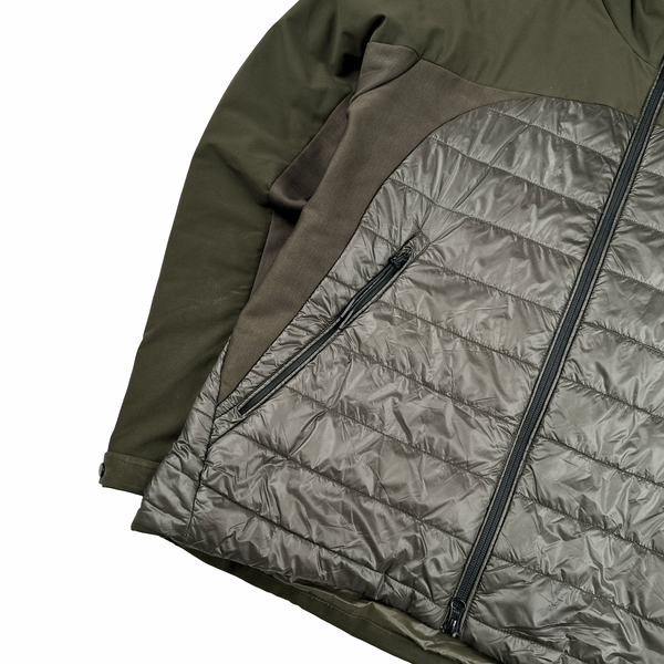 CP Company Khaki Pro Tek Lens View Hooded Jacket - Large