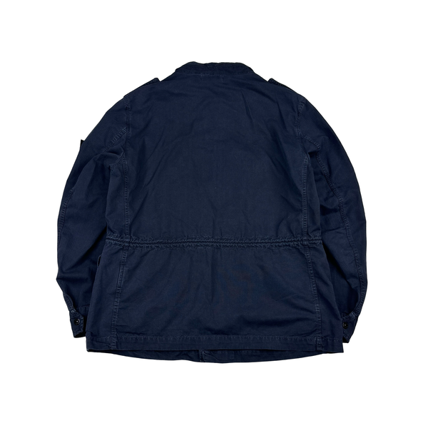 Stone Island 2012 Navy Army Tex Cotton Multi Pocket Field Jacket