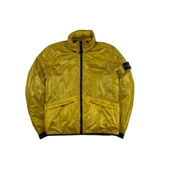 Stone Island 2018 Yellow Pertex Quantum Primaloft Jacket - Medium