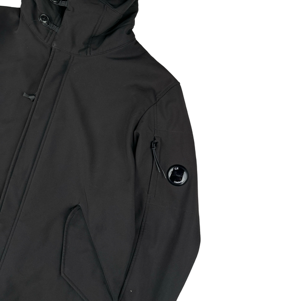 CP Company Black Fishtail Parka Soft Shell - XS
