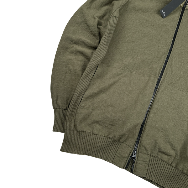 Stone Island 2021 Green Knit Lightweight Jumper - XL