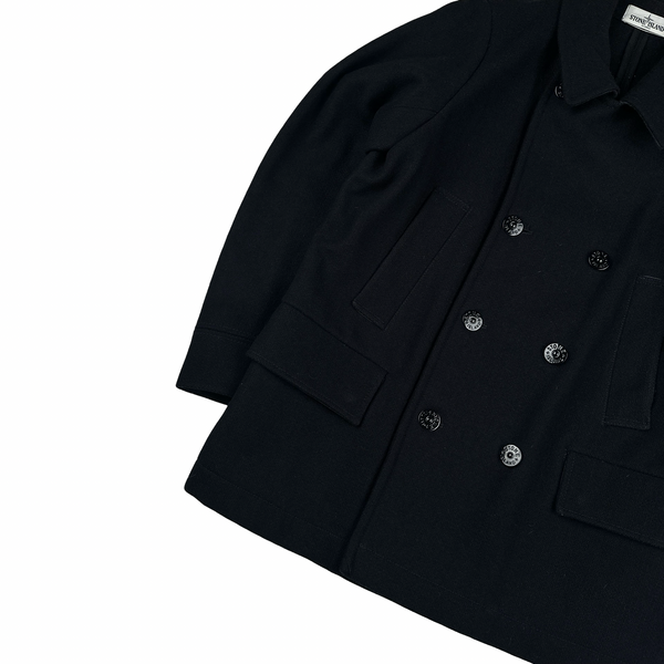 Stone Island 2012 Wool Pea Coat - Large
