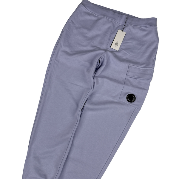 CP Company Lilac Cotton Lens Viewer Joggers - XL