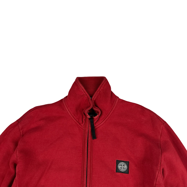 Stone Island Red Patch Cotton 2011 Jumper - Medium