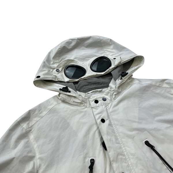 CP Company White Micro M Jacket - Medium