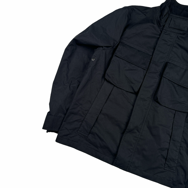 Belstaff Black Multi Pocket Field Zipped Lightweight Jacket - Medium